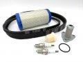 Tune Up Kit Compatible On 2006-2007 Ezgo Txt 295 350cc Drive Belt Starter Air Filters Oil Fuel Filter Spark Plugs 