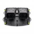 Secosautoparts Dash Center A C Air Vent Upper Bezel Trim Compatible With Toyota Corolla 2008 2009 2010 2011 2012 2013