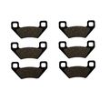 Factory Spec Fs-458 Front Rear Brake Pads Arctic Cat Trv 550 H1 Efi 