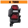 Antuko 1 Pack Tail Light Assembly Left Side Replacement For R-aptor 2021-2023 Red Driver Lamp