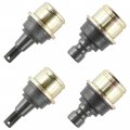 Caltric 2 Set Upper And Lower Ball Joint Compatible With Can-am Outlander L 450 Efi 2015-2018