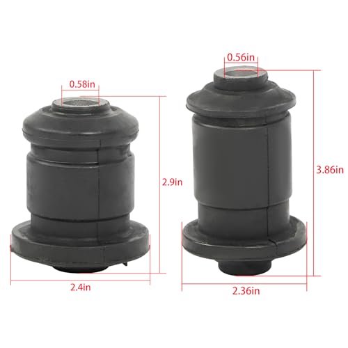 4pcs Suspension Kit Front Lower Control Arm Bushing Replacement For Gmc Sierra 2500 1999-2004 Chevy Express 1500 2003-2011