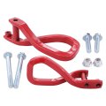 Pack Of 2 Red Front Driver And Passenger Side Tow Hook Kits For Sierra 1500 2019 2020 2021 