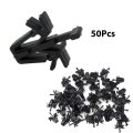 50pcs 90467-12040 9046712040 Grille Retainer Clips For 1989-1995 Toyota Pickup
