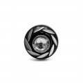 Uxcell A18010500ux0098 8pcs 6mm Thread Dia Motorcycle License Plate Frame Screw Bolts Cap Fasteners Black 8 Pack
