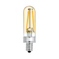Ge Vintage Style Led Tube Light Bulb 3 Watts 40 Watt Equivalent Warm Candle Amber Glass Candelabra Base Dimmable 4 Pack 