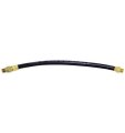 Tectran 18142 Single Swivel End Air Brake Hose Assembly 3 Fixed 8 Fittings 1 2 Nominal I D 42 Length 