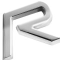 Auto Dynasty 3d Letter Metal Emblem R Badge