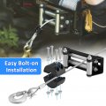 Wsays Winch Cable Hook Stopper For Trucks Jeeps Atv Utv Orv Trailers Sport-utility Vehicles