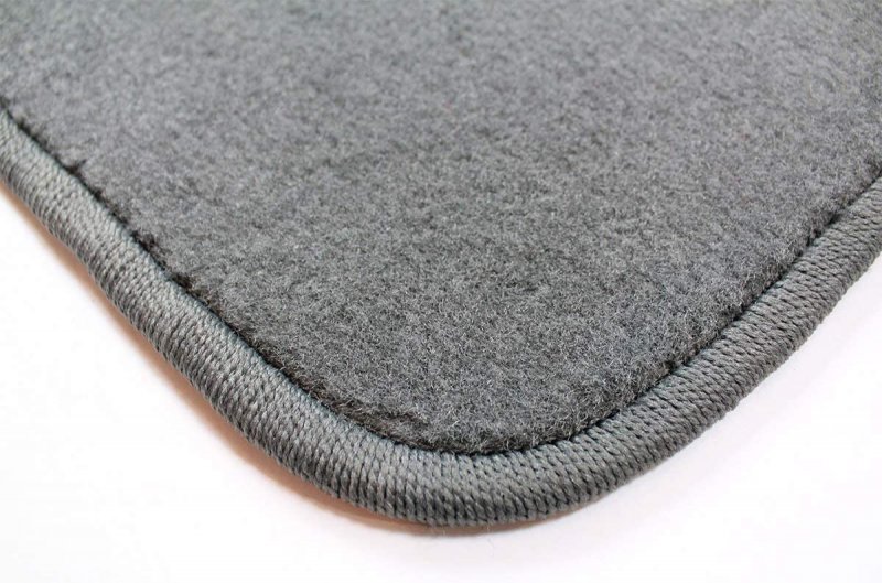 Auto Mat Store One-piece Front Carpet Floor With Serge Edges And Heel Pad For 2019-current Mercedes-benz Sprinter Vans Rv Gray