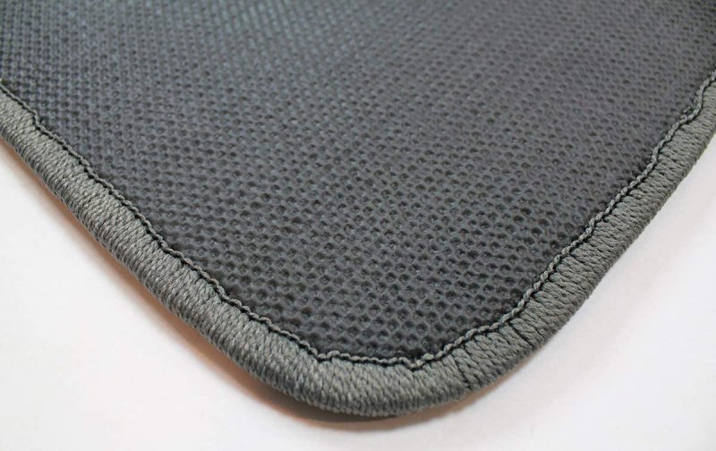 Auto Mat Store One-piece Front Carpet Floor With Serge Edges And Heel Pad For 2019-current Mercedes-benz Sprinter Vans Rv Gray