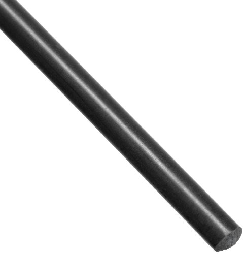 Low Density Polyethylene Round Rod Standard Tolerance 3/4 Diameter Opaque Off-White LDPE 12 Length ASTM D4976 PE113