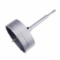 160mm 6 3 Inch Concrete Hole Saw With 220mm Sds Plus Shank Connecting Rod Cement For Brick Stone Wall