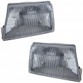 Evan Fischer Headlight For 1998-2000 Mazda B3000 B4000 B2500 Set Of 2 Driver And Passenger Side Halogen 