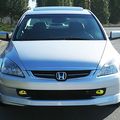 Honda Accord 7th Gen 4dr Pair Of Bumper Driving Fog Lights Switch Wiring Kit Amber Lens