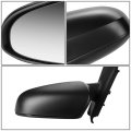 To1320280 Oe Style Powered Heated Driver Left Side View Door Mirror Compatible With Toyota Yaris Hatchback 12-14