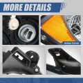 Auto Dynasty Non Dusk Package Gm2503359 Factory Style Headlight Assembly With Chrome Bezel For Chevy Sonic 2012-2016 Passenger