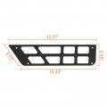 Hooke Road F150 Interior Storage Accessories Center Console Molle Panel Compatible With Ford F-150 09-14 Pickup Trucks
