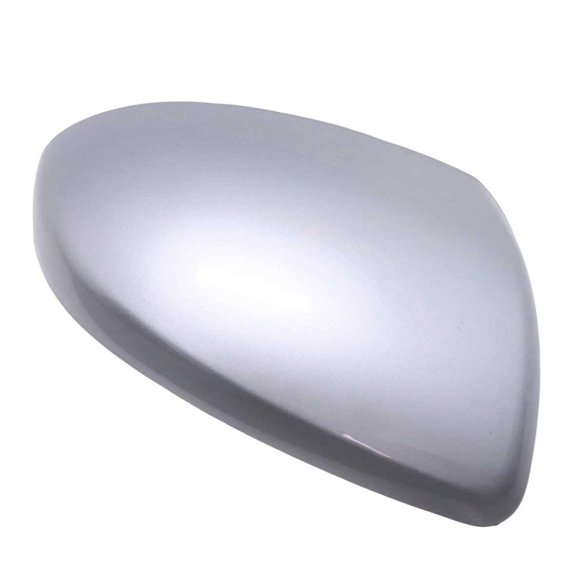 Right Passenger Side Rearview Mirror Cover Cap For Mazda 2 2011 To 2015 And 3 2010 2013 Silver White Door Mount Replacement