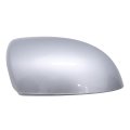 Right Passenger Side Rearview Mirror Cover Cap For Mazda 2 2011 To 2015 And 3 2010 2013 Silver White Door Mount Replacement