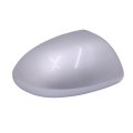 Right Passenger Side Rearview Mirror Cover Cap For Mazda 2 2011 To 2015 And 3 2010 2013 Silver White Door Mount Replacement 