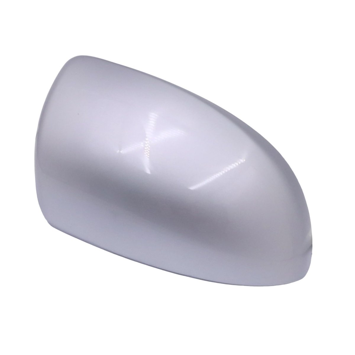 Right Passenger Side Rearview Mirror Cover Cap For Mazda 2 2011 To 2015 And 3 2010 2013 Silver White Door Mount Replacement