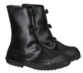 Radnor Medium Black 12 Pvc 3 Button Overboots With Self-cleaning Tread Outsole 