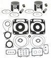Spi K-09-61171126209152c 2 Pistons Bearings Full Gasket Kit For Arctic Cat Zr800 Z Mountain 800 Pantera 800 