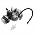 Pro Bat Pz19 19mm Hand Choke Carburetor Carb Intake Pipe Air Filter Fuel Gasket Screw For 50cc 70cc 90cc 110cc 125cc Quad Go