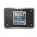 Ipick Image Made For Ford Built Tough Black Carbon Fiber Look Plate Billet Aluminum 2 Inch Tow Hitch Cover