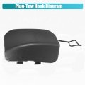 Uxcell Car Front Left Bumper Tow Hook Cover Towing Eye Cap For Nissan Juke 1 6l 2011-2015 No 622a01ka0a