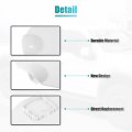 X Autohaux Fuel Gas Tank Filler Lid Door Fit For Ford F-150 2004-2008 4l3z-99405a26-eaa 4l3z99405a26eaa White Replacement
