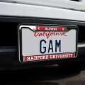 Radford University Alumni Logo Full Size Standard License Plate Metal Frame
