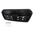 Front Bumper Grille Bright Black Center Grill Replacement For Forester 2022 2023 2024