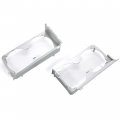 Hecasa Headlamp Housings Compatible With 1971-1972 Oldsmobile 442 Cutlass Supreme F85 Vista Cruiser Headlight Bezel Trim Pair