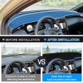 Autorder Custom Fit For Dashboard Cover Hyundai Tucson 2022 2023 Nx4 Accessories Flannel Nonslip Dash Mat Protector Black Only