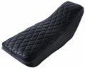 Black Diamond Stitch Retro Mini Bike Seat Cover For Motovox Mbx10 And Mototec 105cc Breathable Leather Replacement Jm-sc-ds 