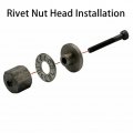 Hand Rivet Nut Head Nuts Simple Installation Riveter Tool M3-m10 M4