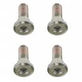 Caltric 4 Front Disc Bolt Stud Compatible With Honda Shadow Ace 750 Vt750cd Deluxe 2000 2001 2002 2003
