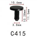 Autobahn88 Door Weatherstrip Rivet Compatible With Gm Oem Pack Of 20