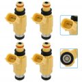 Fuel Injector 4pcs 4 Holes Replacement Injectors Engine Part Fit For 2001-2005 Chrysler Sebring Dodge Stratus 2000-2005