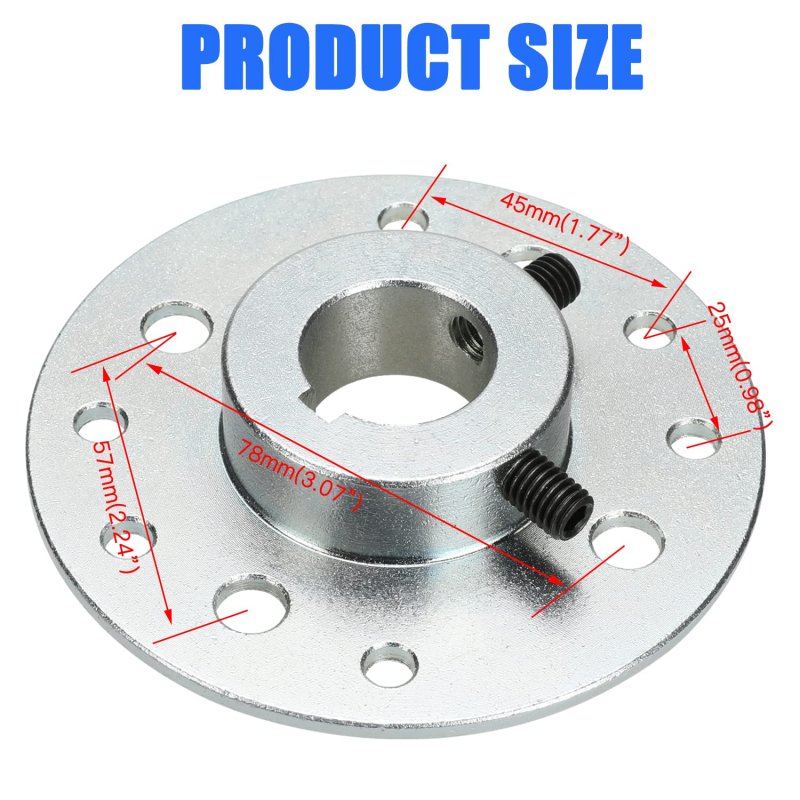 1 Inch Bore Go Kart Sprocket Hub Adapter With 4 Keyway Hardware Kit For Predator 212cc 196cc 6 5hp Mini Bike Carts Dune Buggies