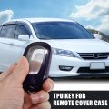 X Autohaux Tpu Car Key Fob Remote Cover Case For Honda Accord Civic 2022less Entry Key Without Keychain Purple