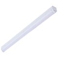 Satco 65-1220 2ft 10w Led Strip Light Cct Selectable 2700k-5000k 1000-1200 Lumens Non-dimmable White Finish 120-277v High Cri 
