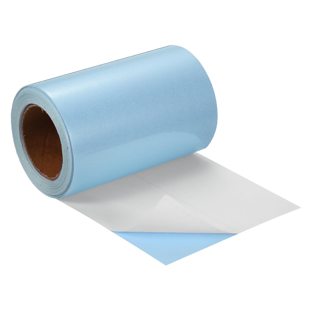 Wood Grain Tape 4 X33 Ft Self Adhesive Repair Patch For Baseboards Doors Floor Furniture Home Decor Sky Blue