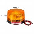Uxcell Led Warning Light Indicator Flashing Industrial Signal Tower Lamp Dc 12v 1w Yellow Lte-5061