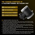 Ocpty Mass Air Flow Sensor Meter Fits For 1998 Volvo C70 4l S70 3l V70 2