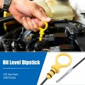 X Autohaux Engine Oil Level Indicator Dipstick For Chevrolet Cruze 2011-2015 Sonic 2012-2015 No 55574244 Yellow
