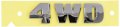 Toyota 75442-35150 Door Nameplate 