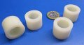 Natural Nylon Spacer Unthreaded 5 8 Screw Size X 1 00 Od 625 Id 750 Length 50 Pcs 